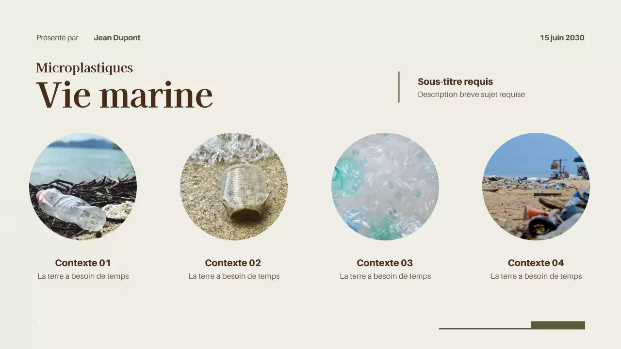 Présentation de la conférence sur l'environnement moderne noir