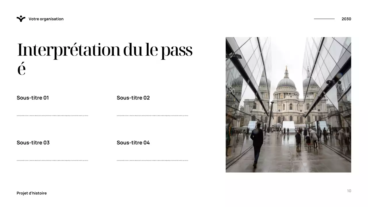 Présentation de l'histoire élégante bleue