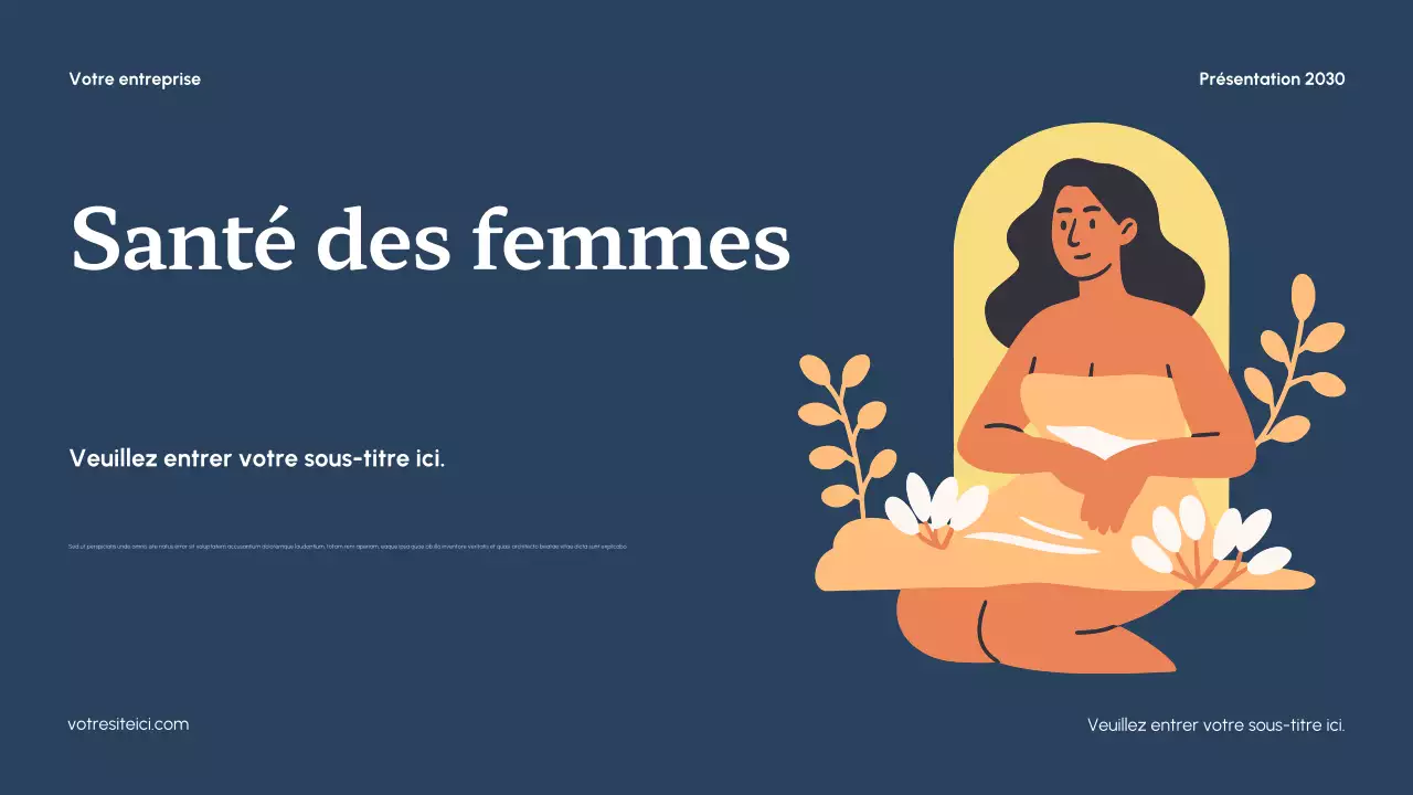 Présentation de la santé minimale de la Marine