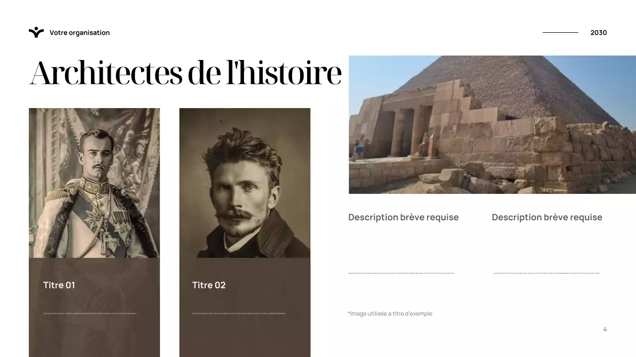 Présentation de l'histoire élégante bleue