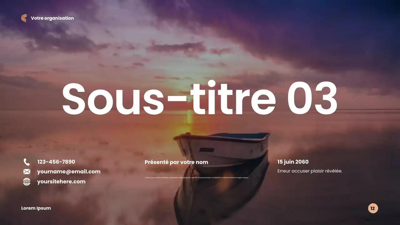 Présentation de Blue Modern Durabilité