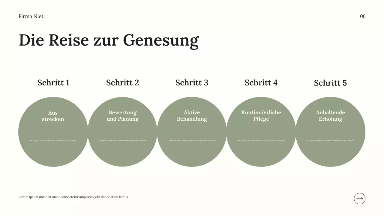 Graue minimalistische Wellness-Werbung