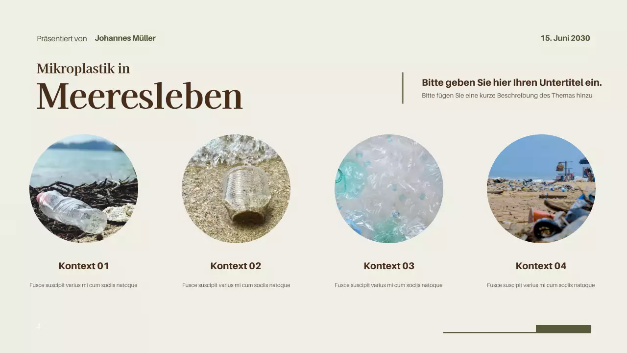 Vortragspräsentation zum Thema „Schwarze moderne Umwelt“