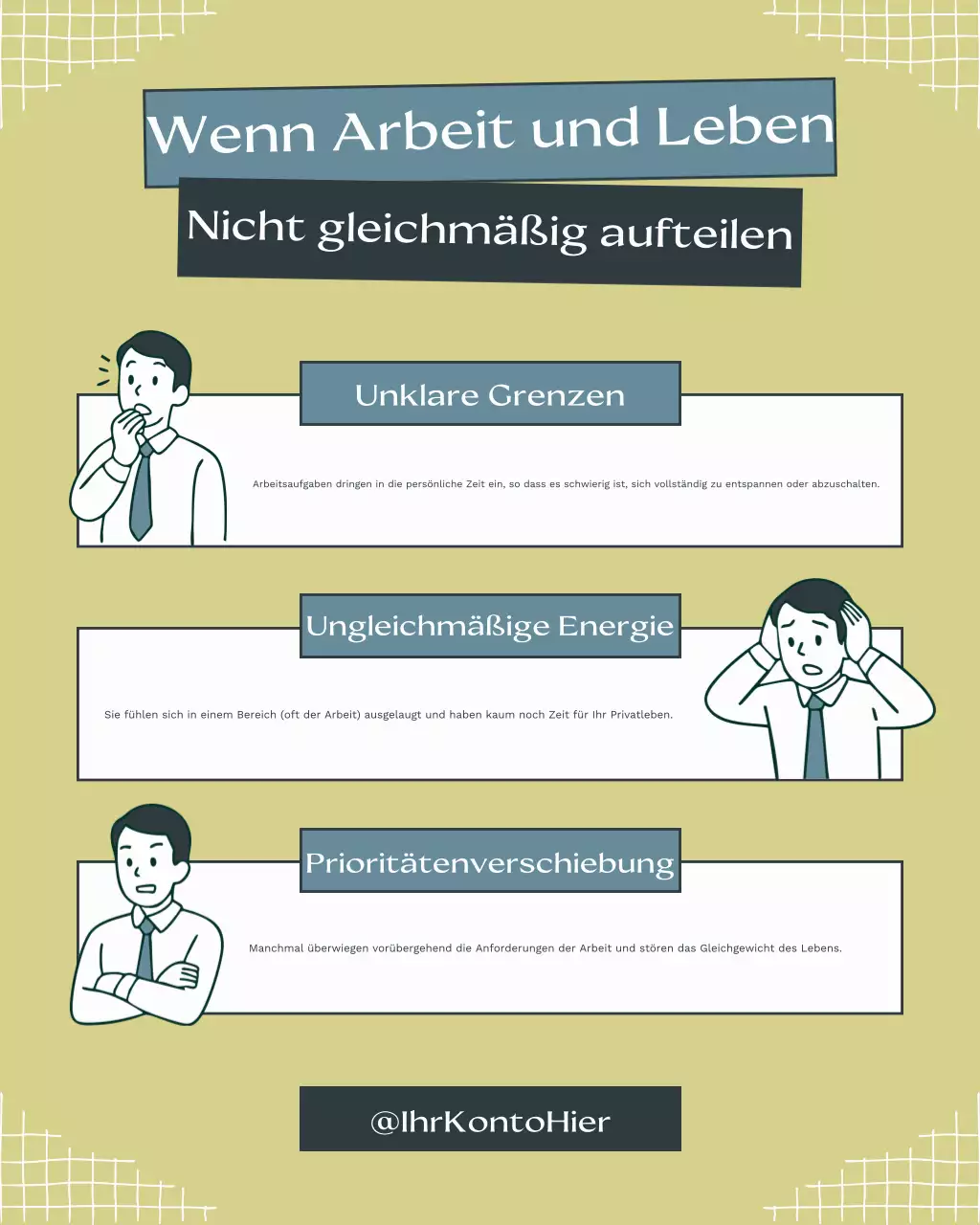 Leitfaden zur grünen, modernen Work-Life-Balance in sozialen Medien