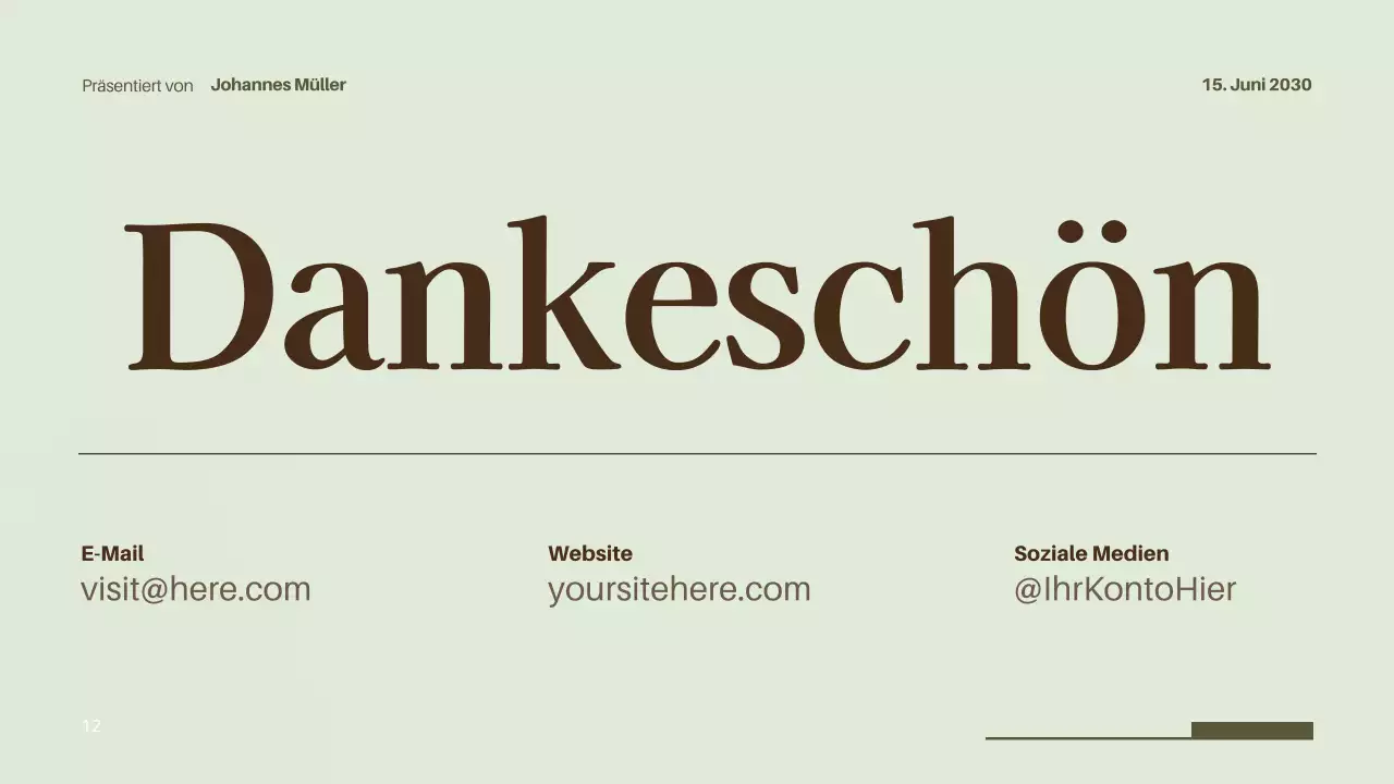 Vortragspräsentation zum Thema „Schwarze moderne Umwelt“