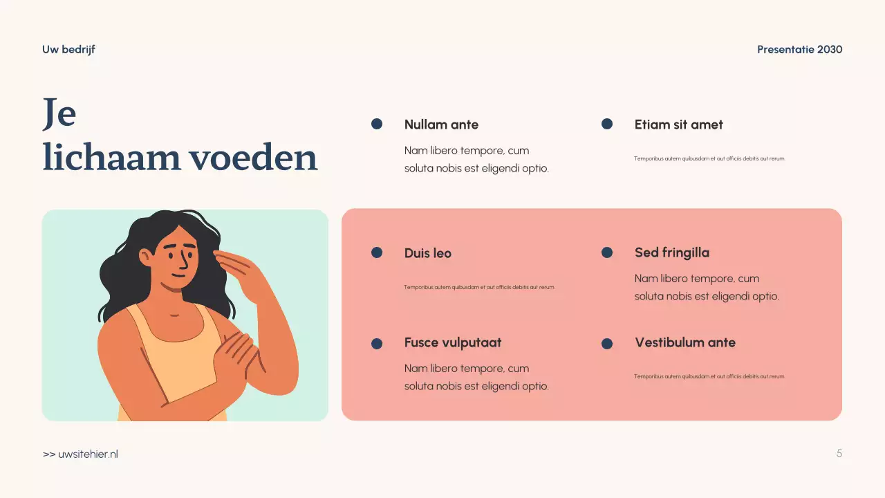 Presentatie over minimale gezondheid van de marine