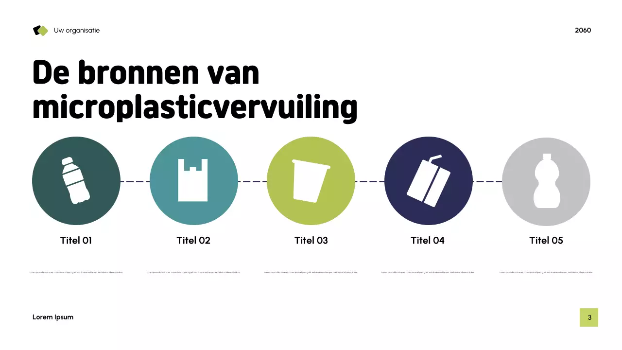 Presentatie Blue Modern Sustainability