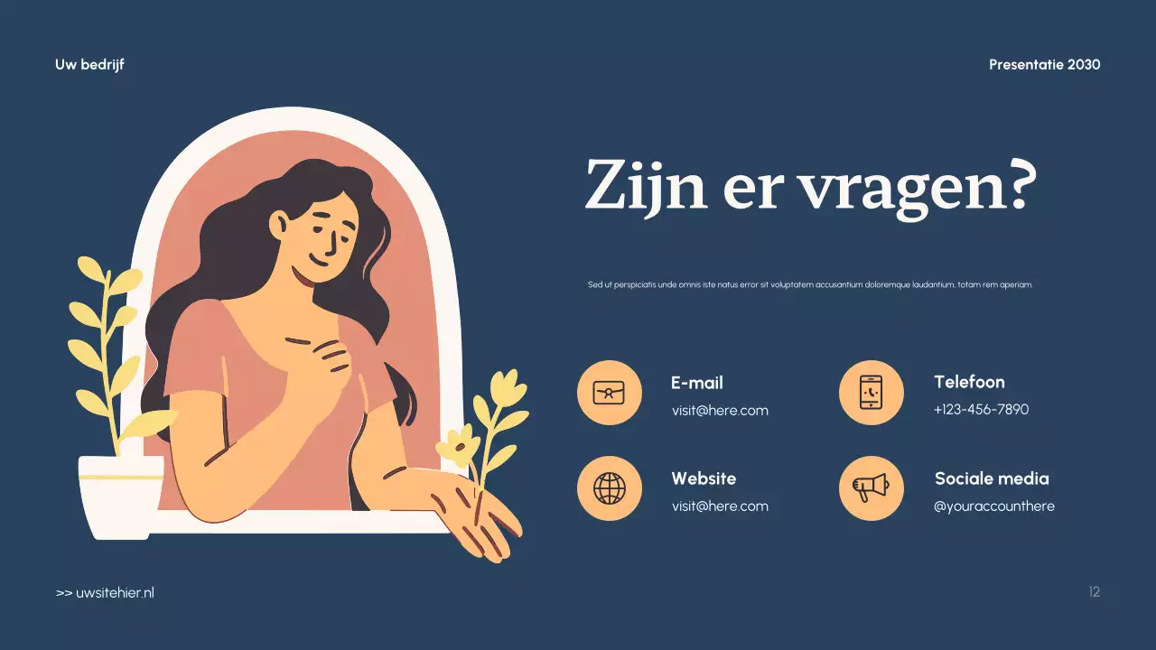 Presentatie over minimale gezondheid van de marine