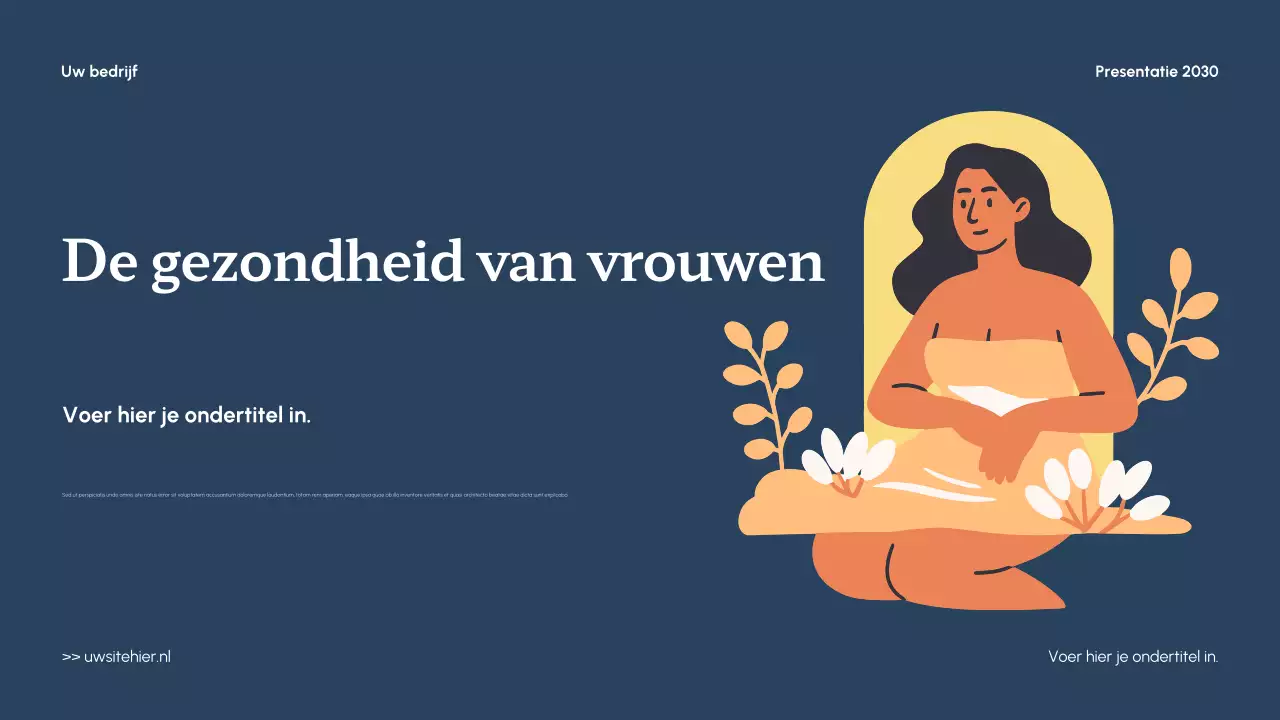 Presentatie over minimale gezondheid van de marine