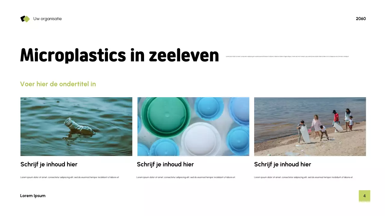 Presentatie Blue Modern Sustainability