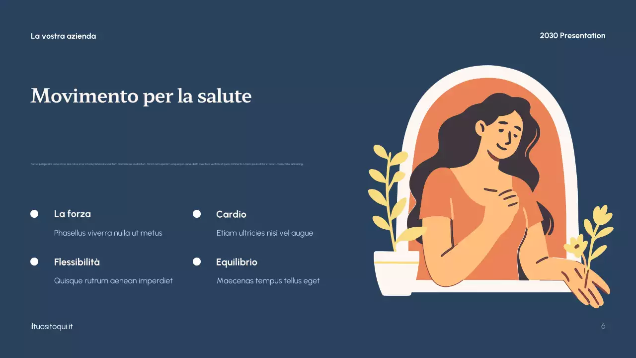 Presentazione sulla salute minima della Marina