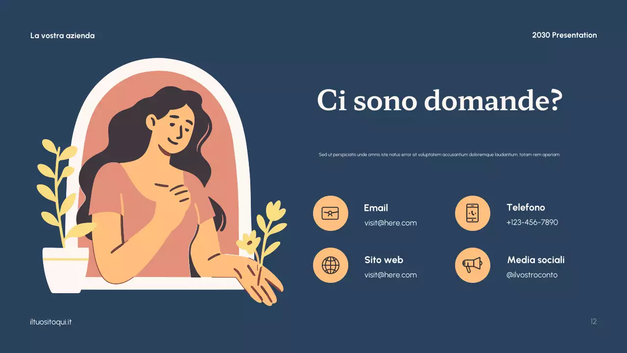 Presentazione sulla salute minima della Marina