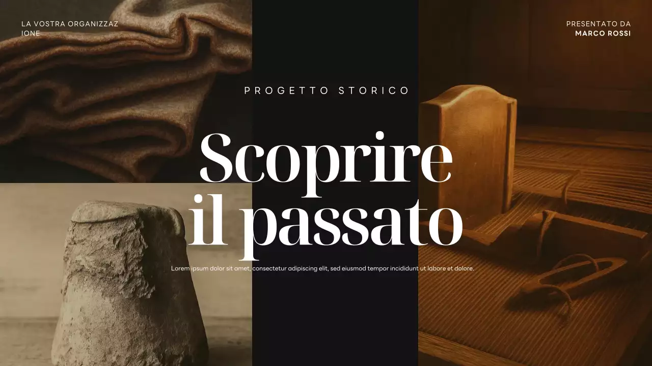 Presentazione della storia di Brown Vintage