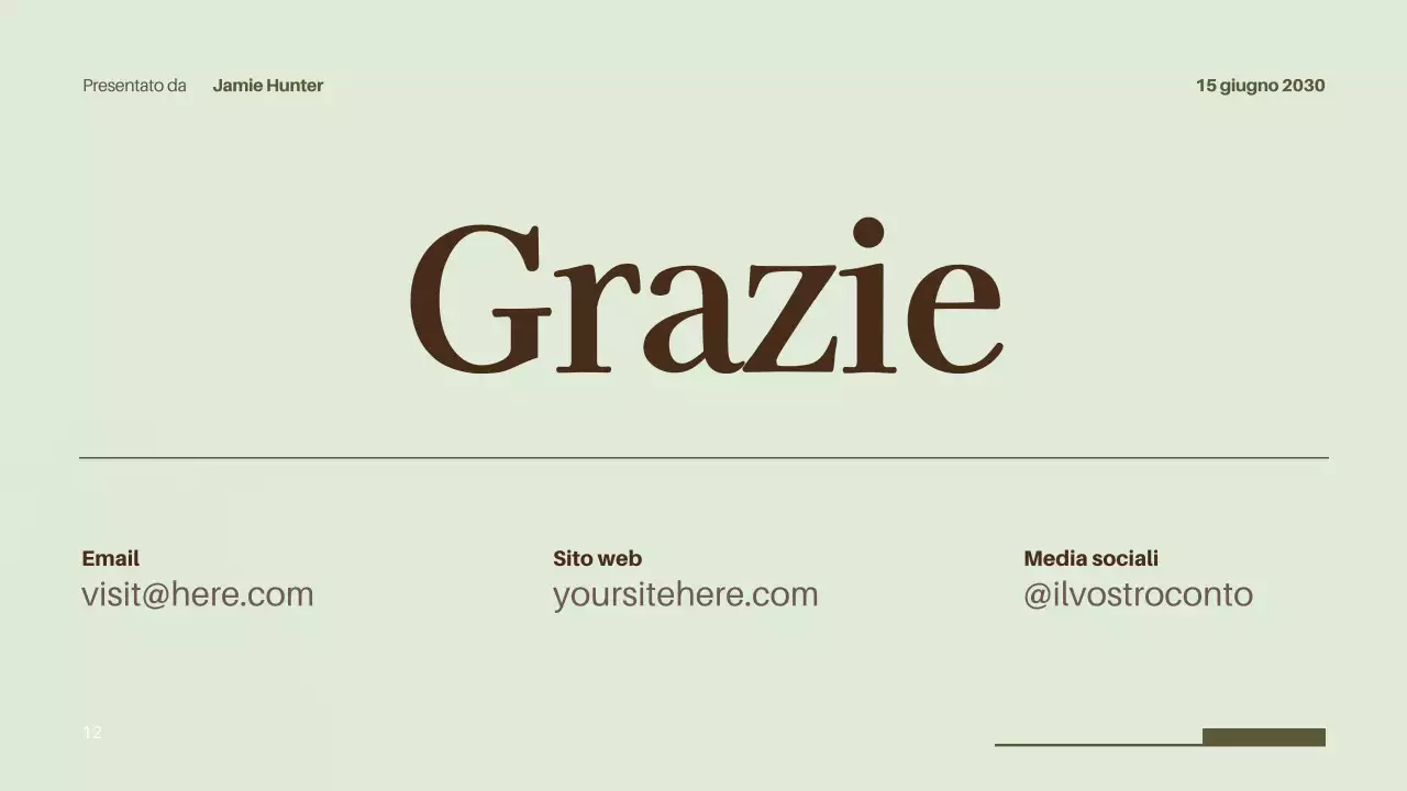 Presentazione della conferenza sull'ambiente moderno nero