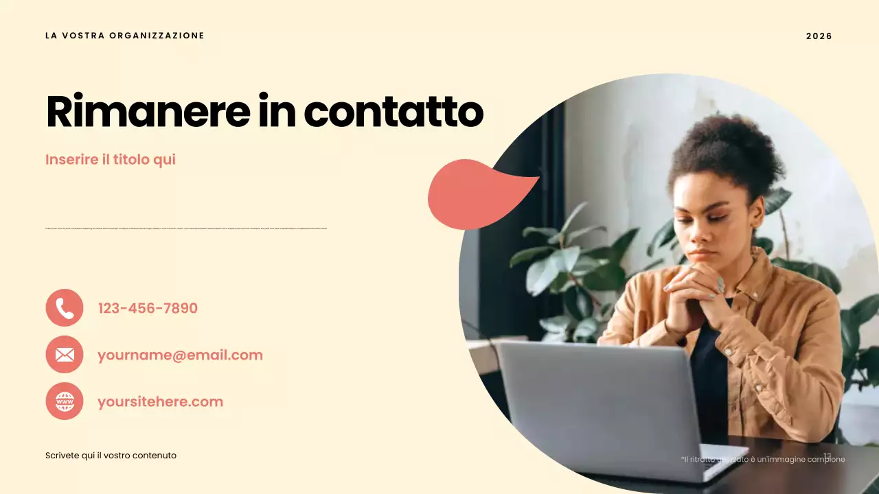 Presentazione del rapporto sulla comunità moderna di Coral