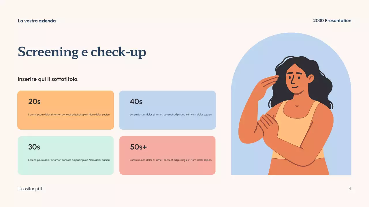 Presentazione sulla salute minima della Marina