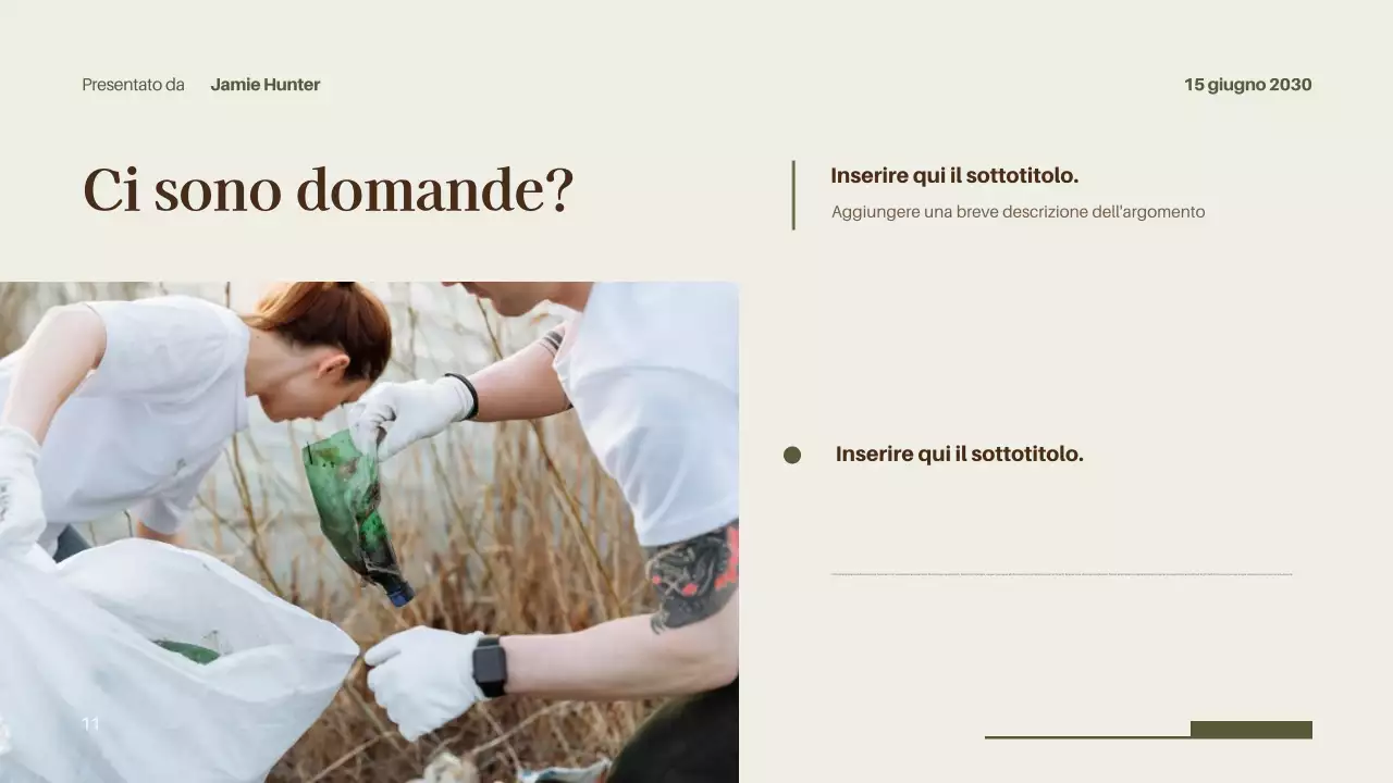 Presentazione della conferenza sull'ambiente moderno nero