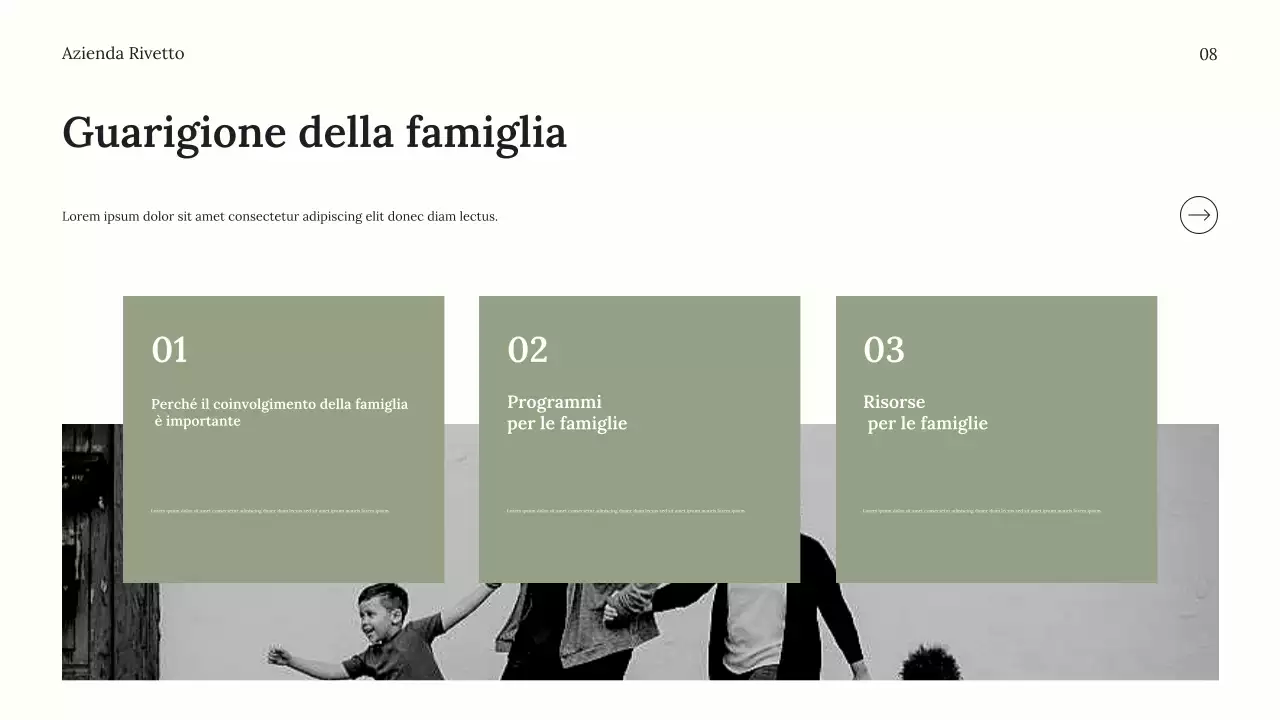 Pubblicità minimalista grigia per il benessere