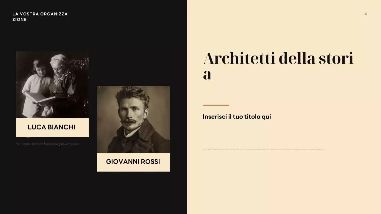 Presentazione della storia di Brown Vintage