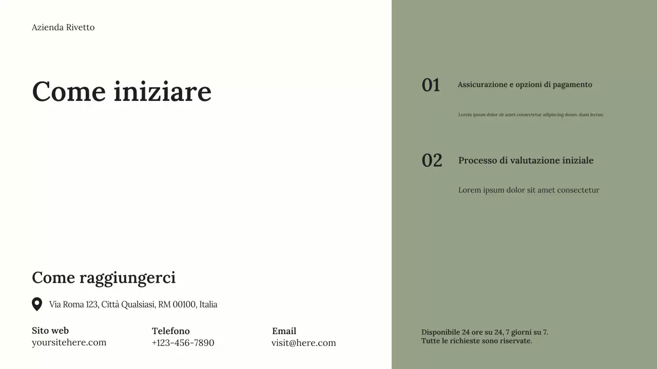 Pubblicità minimalista grigia per il benessere