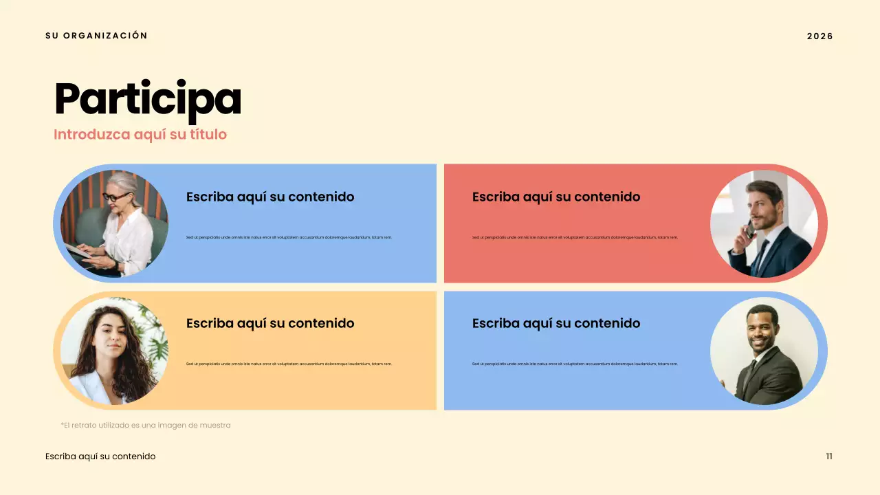 Presentación del informe de la comunidad moderna de Coral