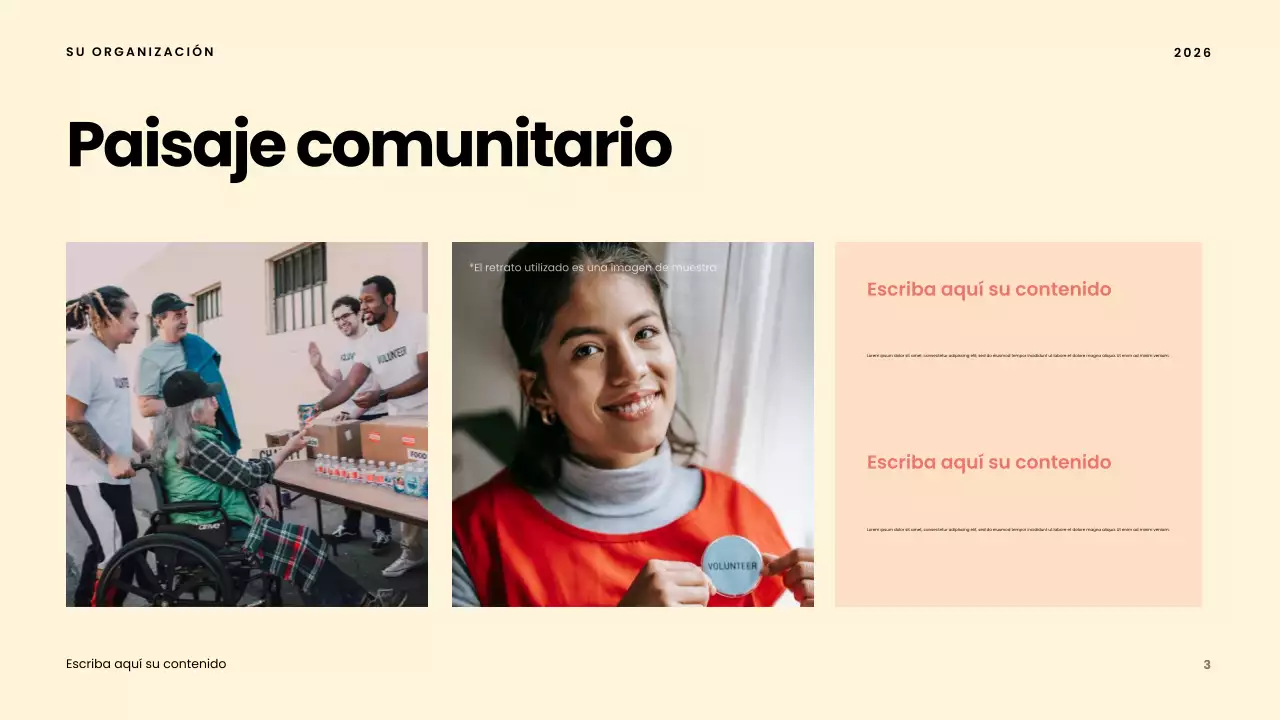 Presentación del informe de la comunidad moderna de Coral