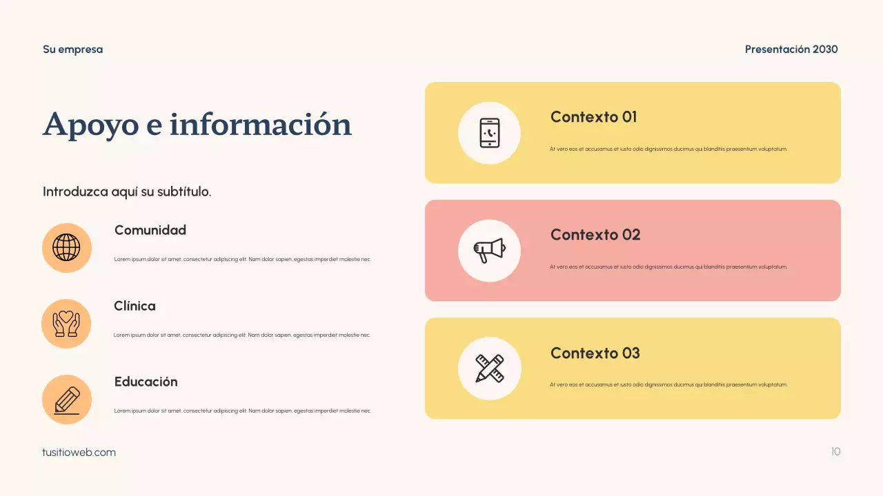 Presentación de salud mínima de la Marina