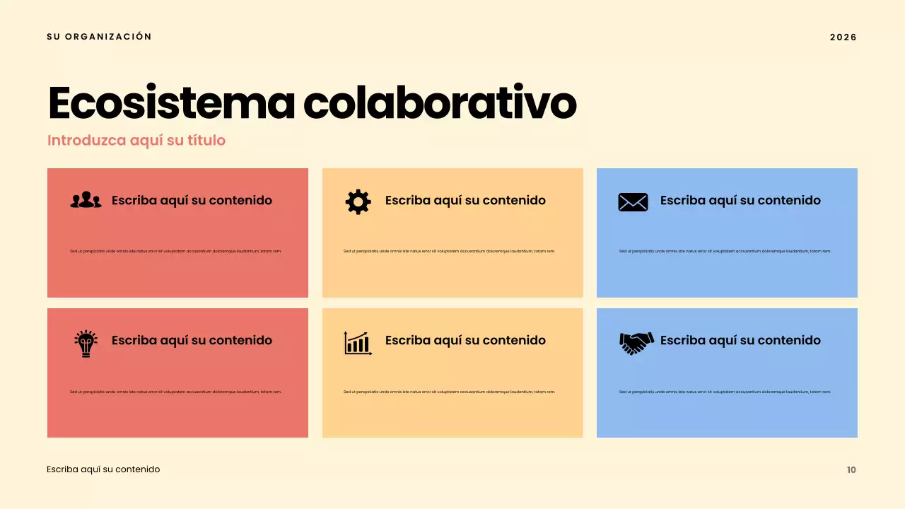 Presentación del informe de la comunidad moderna de Coral