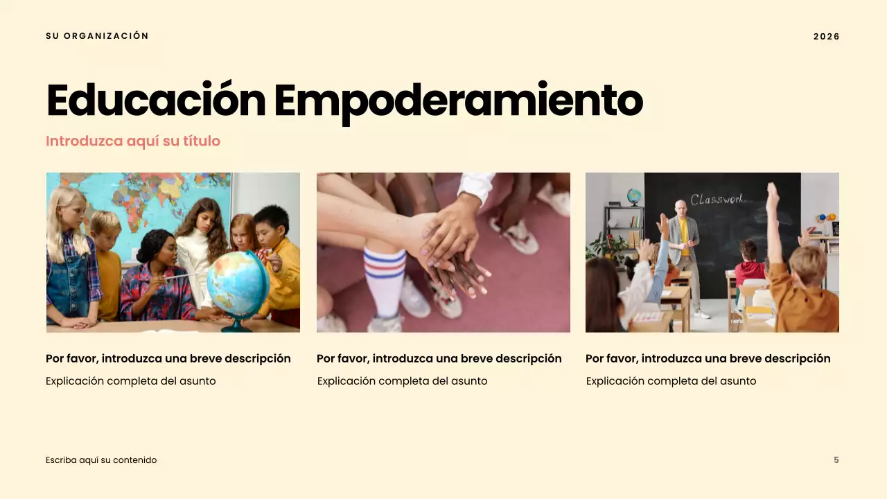 Presentación del informe de la comunidad moderna de Coral