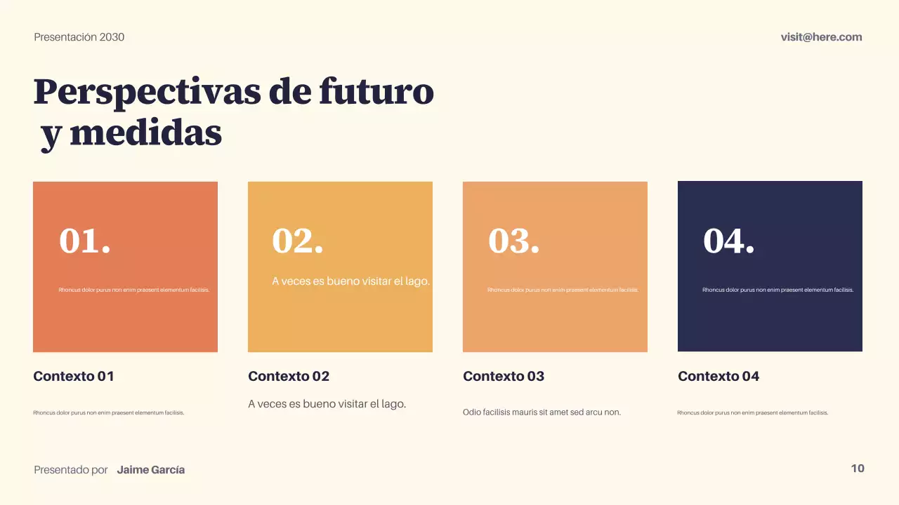 Presentación de sostenibilidad moderna de la Armada