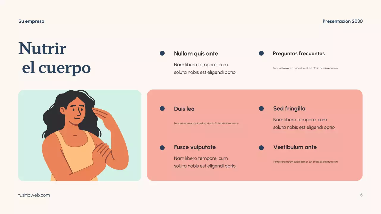 Presentación de salud mínima de la Marina