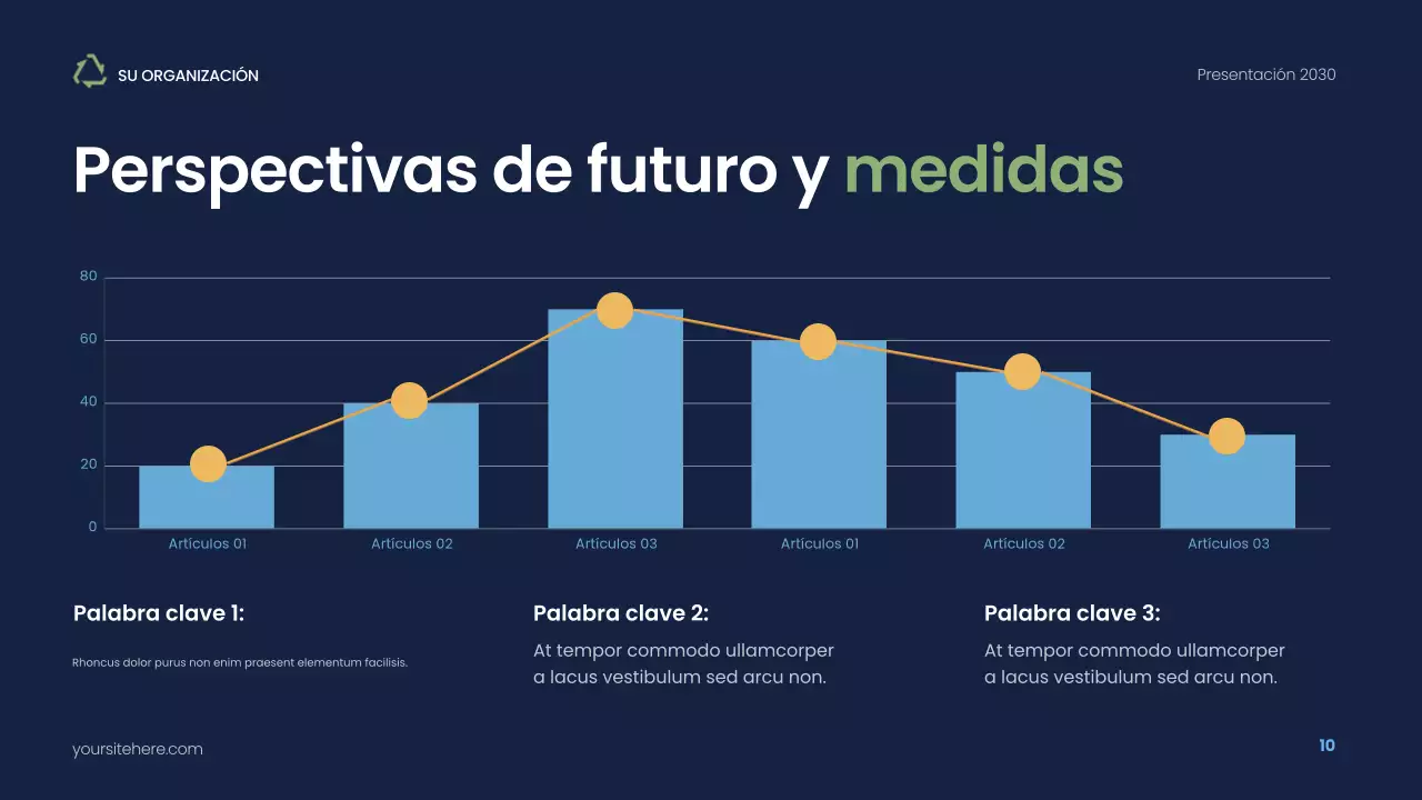 Presentación de sostenibilidad moderna de la Armada