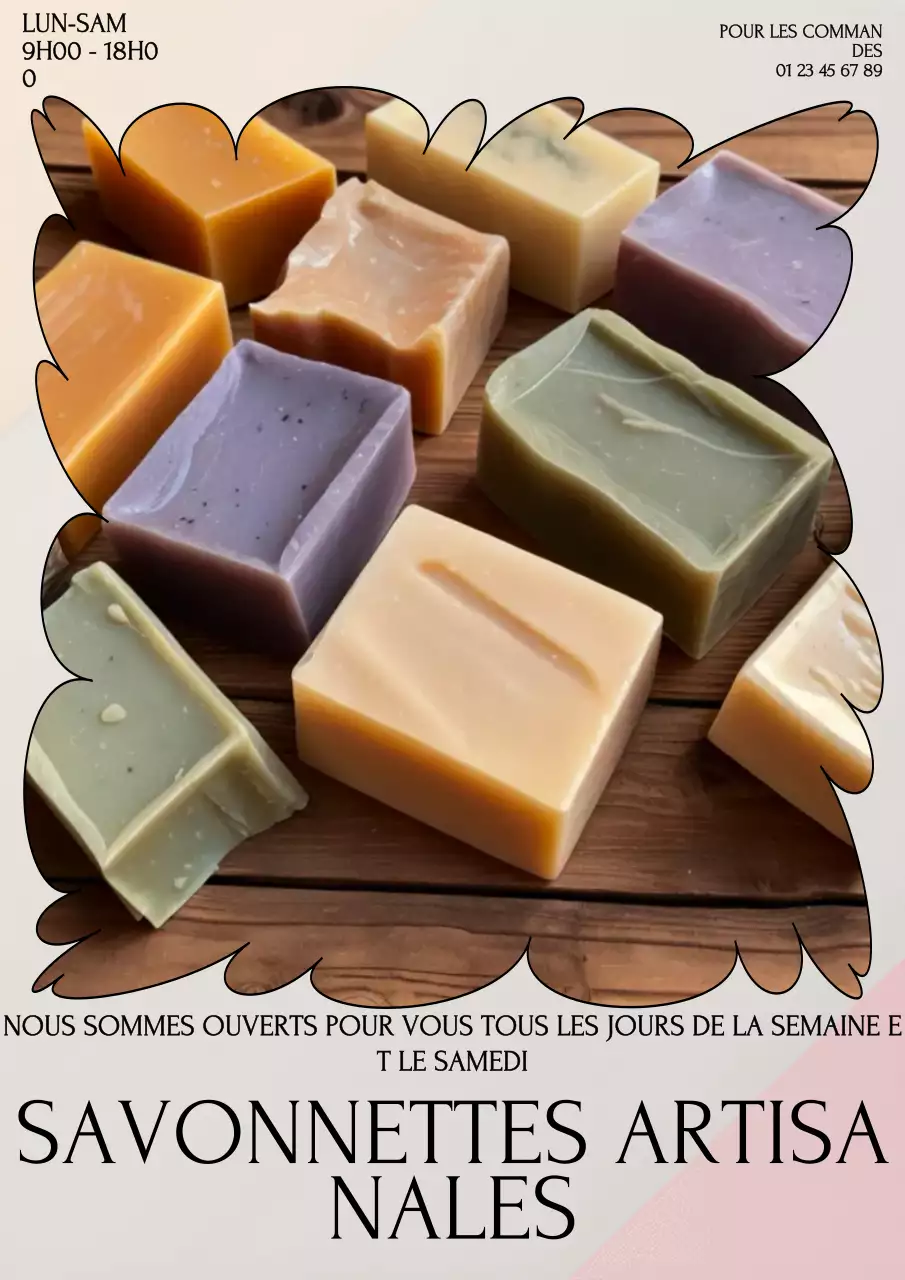 Affiche de promotion de produits locaux