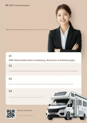 Beige Clean Camper Händler gesucht