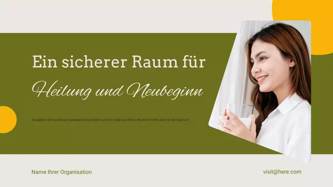 Präsentationen zur Behandlung von Drogenmissbrauch