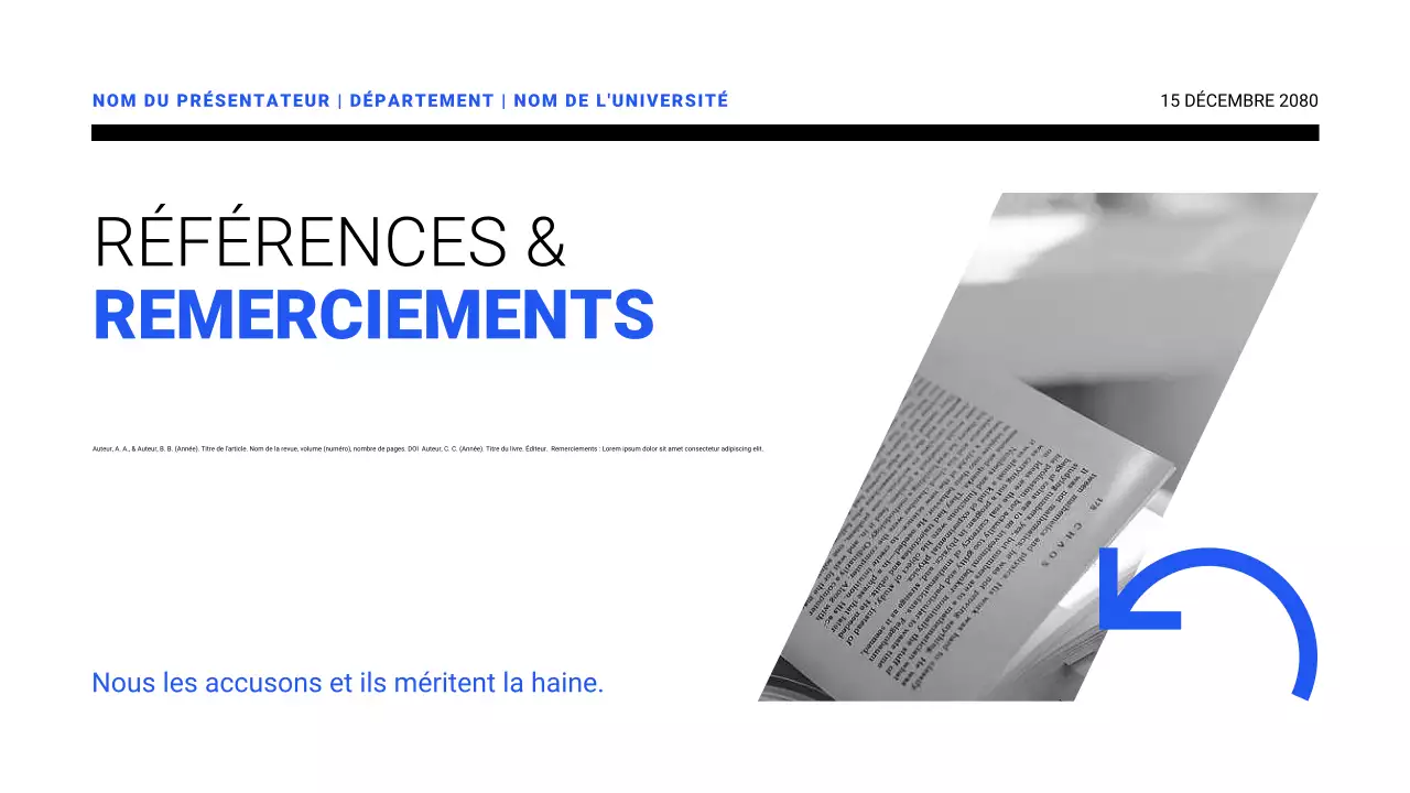 Présentations de propositions de recherche