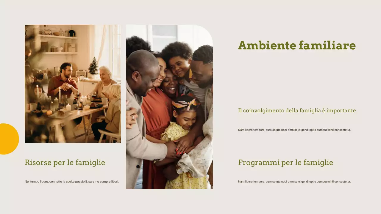 Presentazioni sul trattamento dell'abuso di sostanze