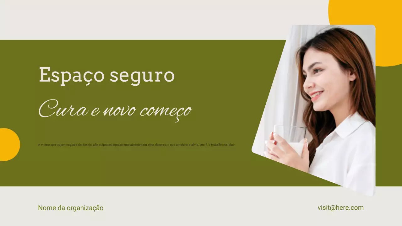 Apresentações sobre tratamento para abuso de substâncias