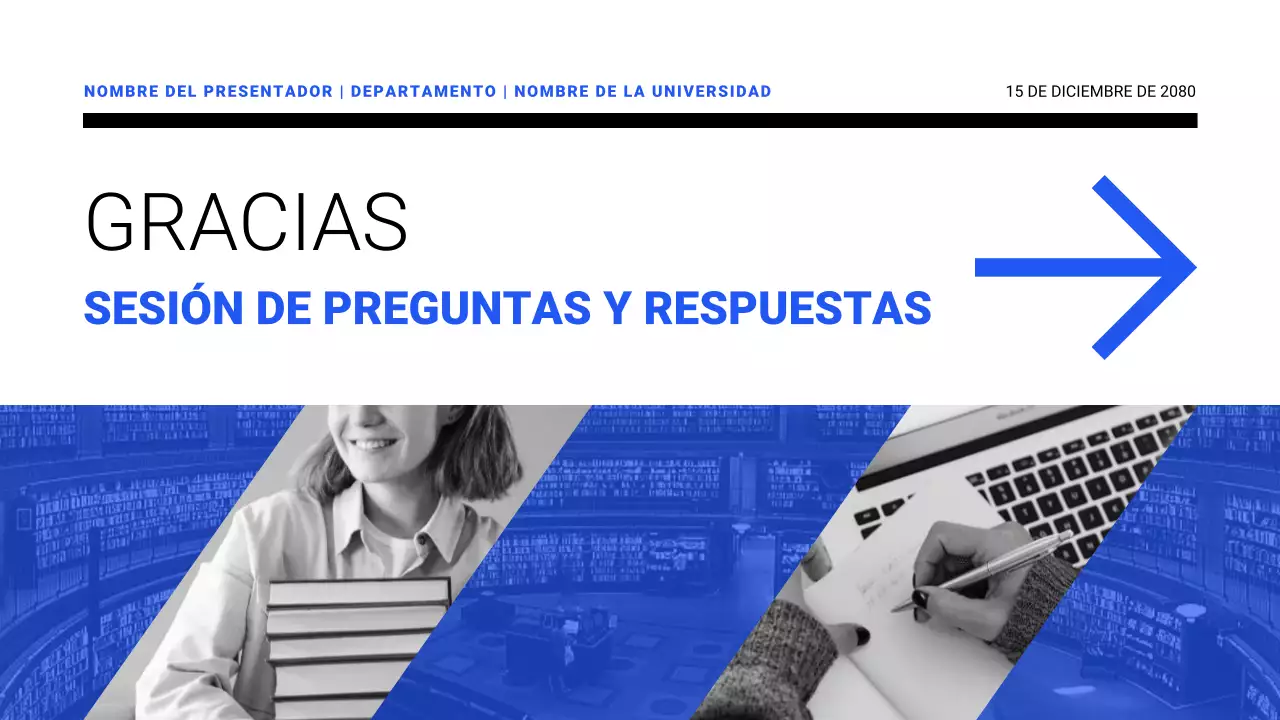 Presentaciones de propuestas de investigación