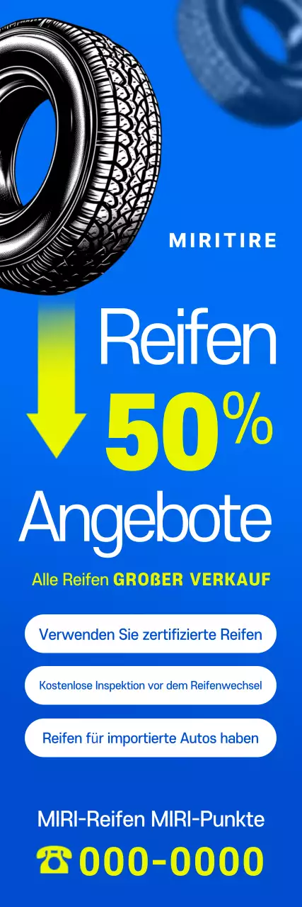 Blaue moderne Verkaufsveranstaltungsanzeige