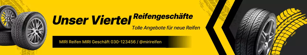 Gelbe moderne Autowerbung