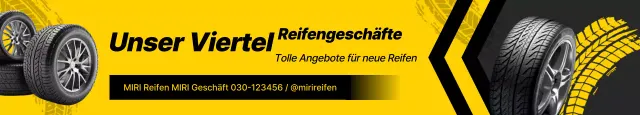 Gelbe moderne Autowerbung