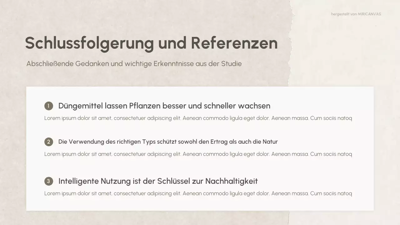 Grüne moderne Naturchemie Präsentation