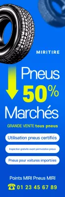 Publicité de l'événement Blue Modern Sale