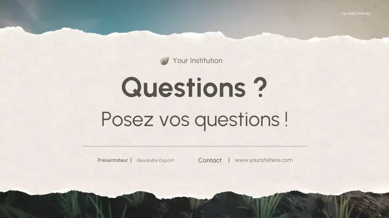 Présentation de la chimie verte et moderne de la nature