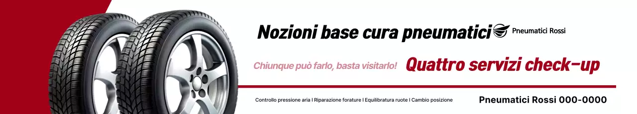 pubblicità di auto moderna rossa
