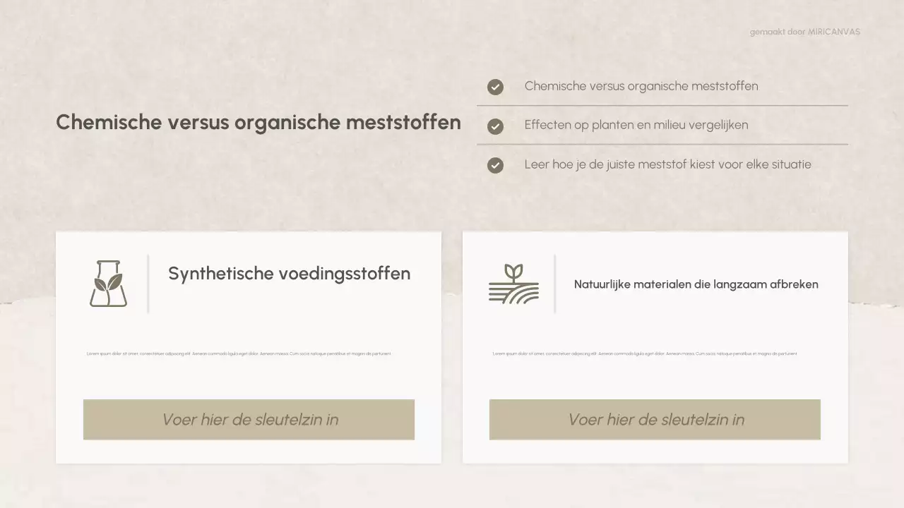 Groene Moderne Natuur Chemie Presentatie