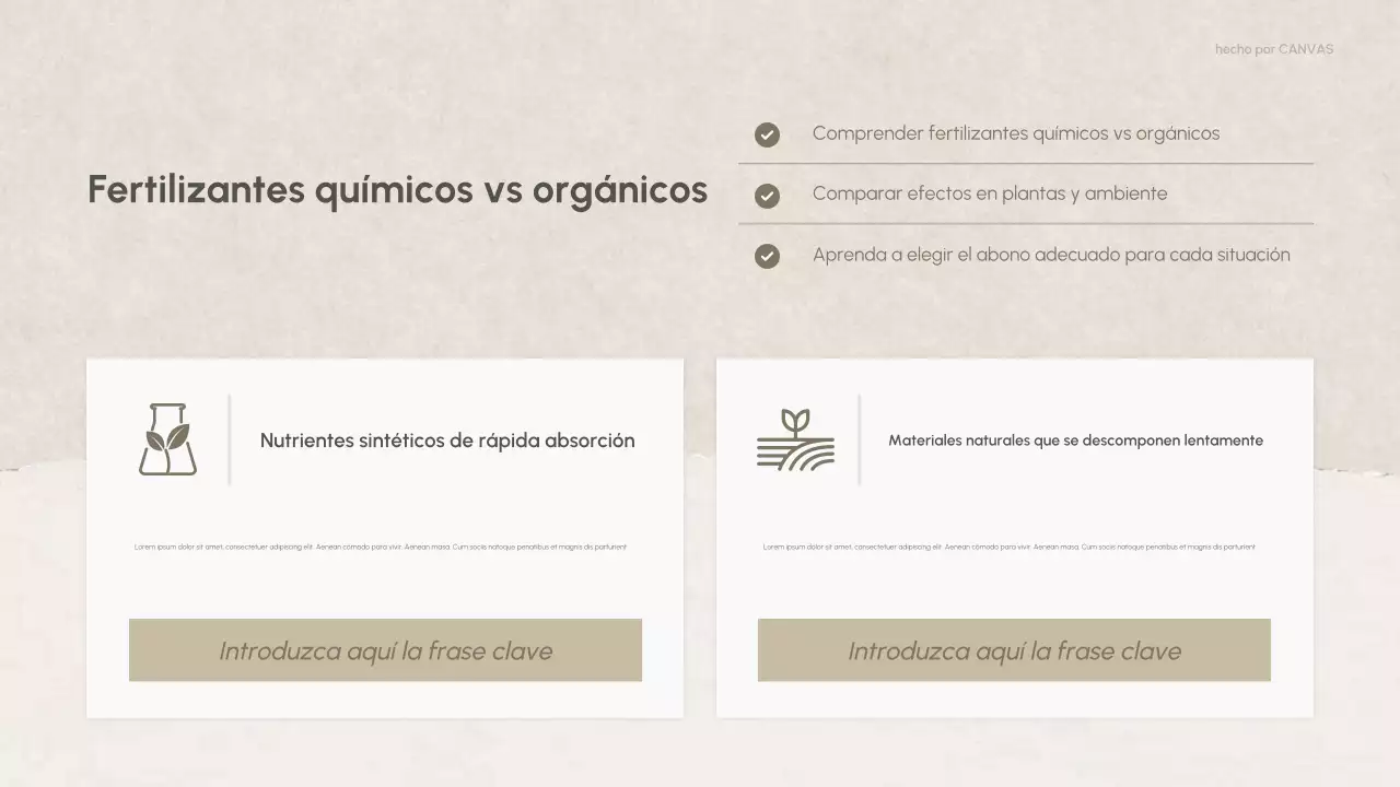 Presentación de química natural moderna y ecológica