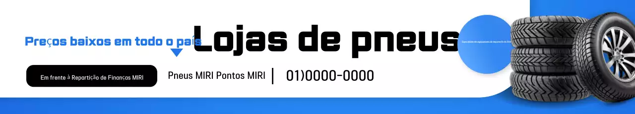 Anúncio de carro moderno azul