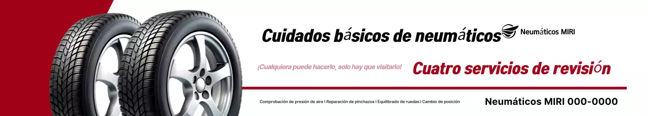 Anuncio de coche moderno rojo